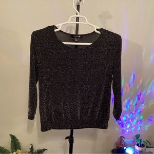 Forever 21 Sparkly Shirt